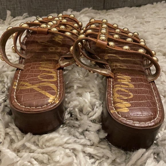 Sam Edelman | block heel studded sandal NWT - Picture 5 of 9